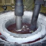 溶融アルミ浴中での材料評価技術開発