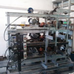 タンデム式縦型高速双ロール鋳造機