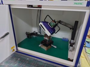 X線残留応力測定装置（cos α法）